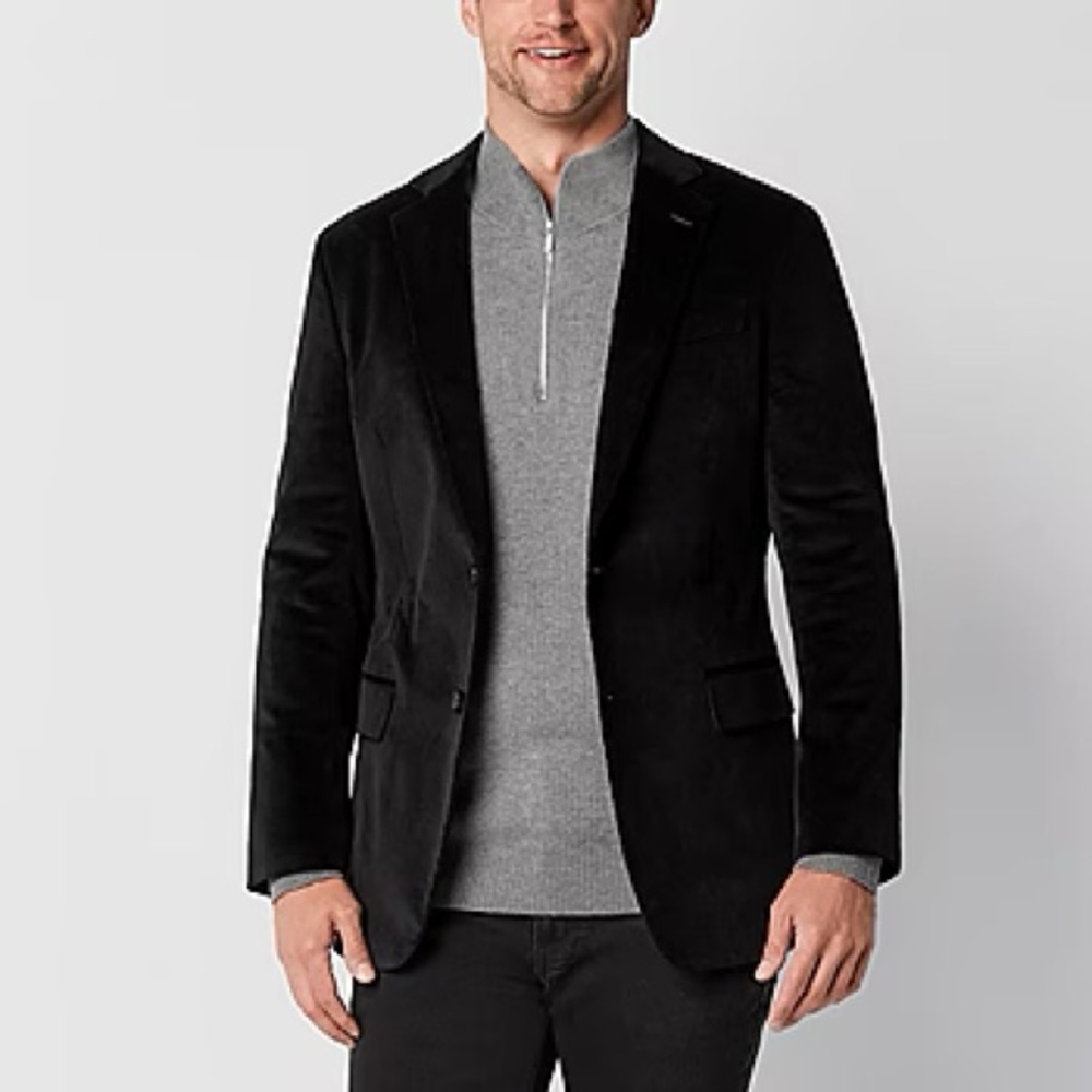 Stafford Corduroy Mens Classic Fit Sport Coat